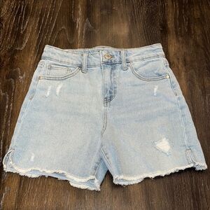 Art Class Denim Distressed Women Shorts Size Youth Girls 10/12